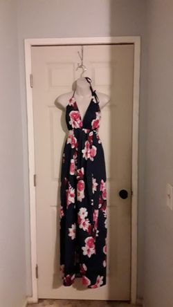 Blue summer dress