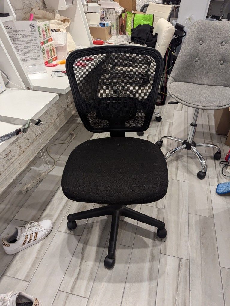 Black Office Chair (6 Available)