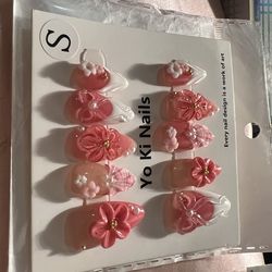 2 Sets of Press on Nails (Kawaii style)