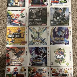 3DS Games (Prices Vary)