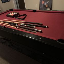 Pool and Air Hockey Combo Table 