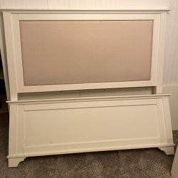 Pottery Barn Queen Bed