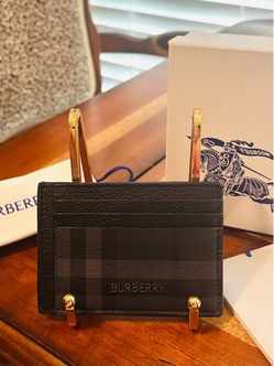 Burberry City Card Case/ Money Clip
