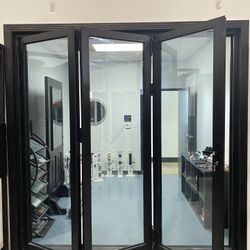 Aluminum folding doors in stock!Manufacture direct!