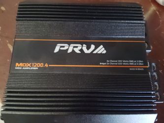 Amplificador prv 1200.4 0 detalle entrego calado $140