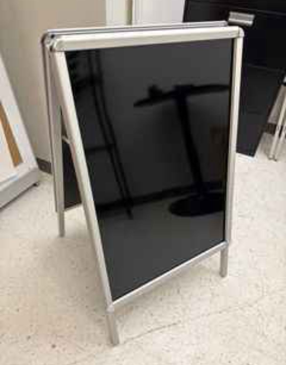 Aluminum Frame Double Sided Sign Board for Stores