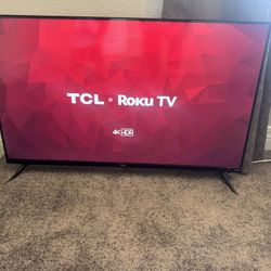 TCL Roku 43” 4k TV