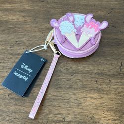 Loungefly - Angel (Lilo & Stitch) Ice Cream Wristlet - New With Tags