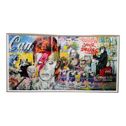 Follow Your Dreams – Serigrafía Urban Pop Enmarcada