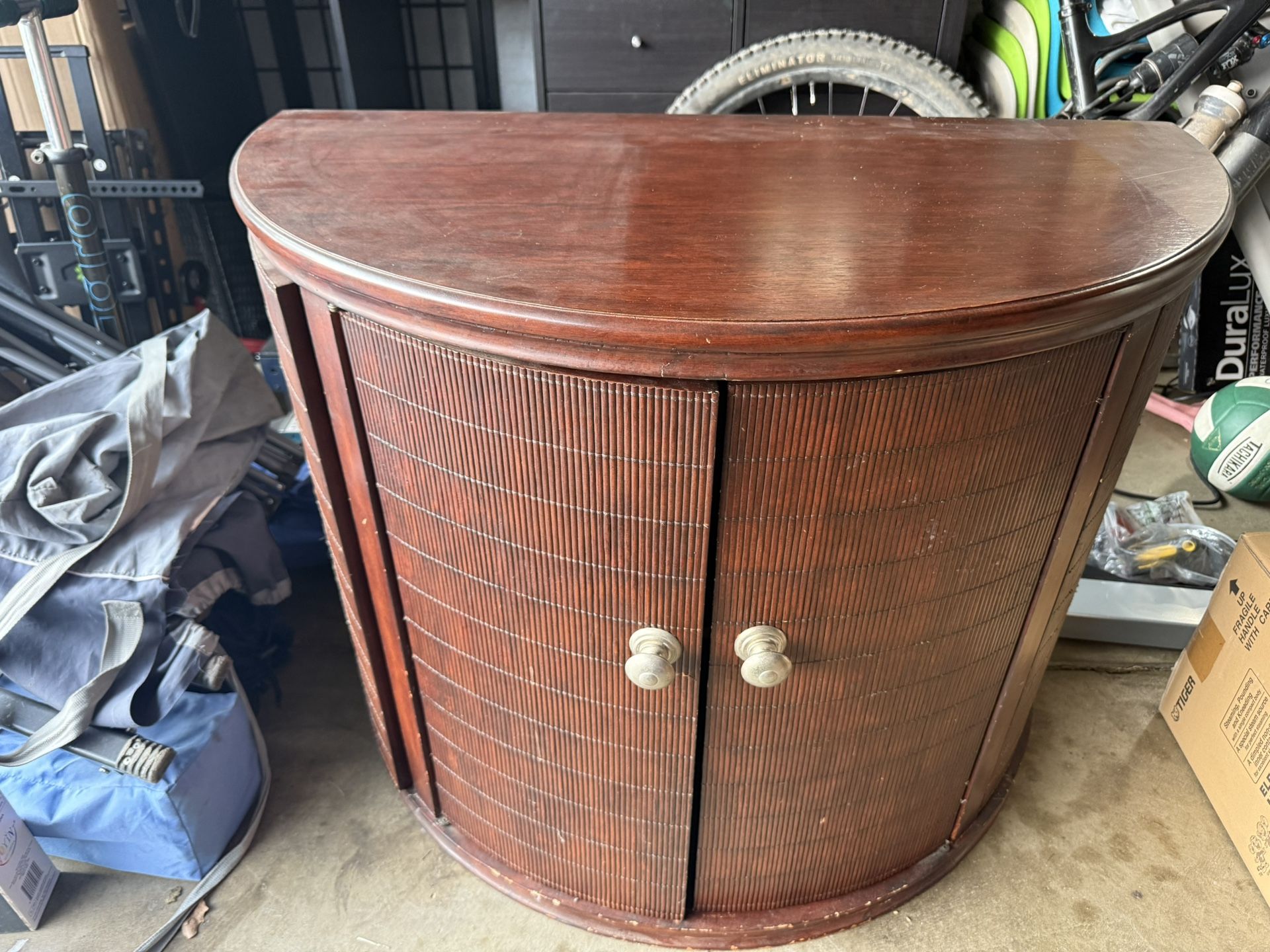 Bar Cabinet Drink Alcohol Storage Shelf 35x18