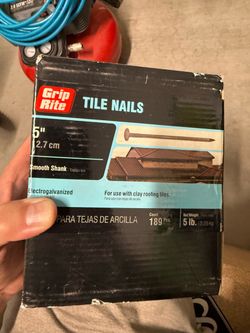 Grip Rite Tile Nails 5" Smooth Shank 5 lb Box
