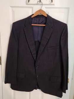 Vintage 1958 Brummel San Rafael La Habana mens 2-piece suit (jacket and matching pants). NO SIZE TAGS.. 
This was possibly a custom made suit for the