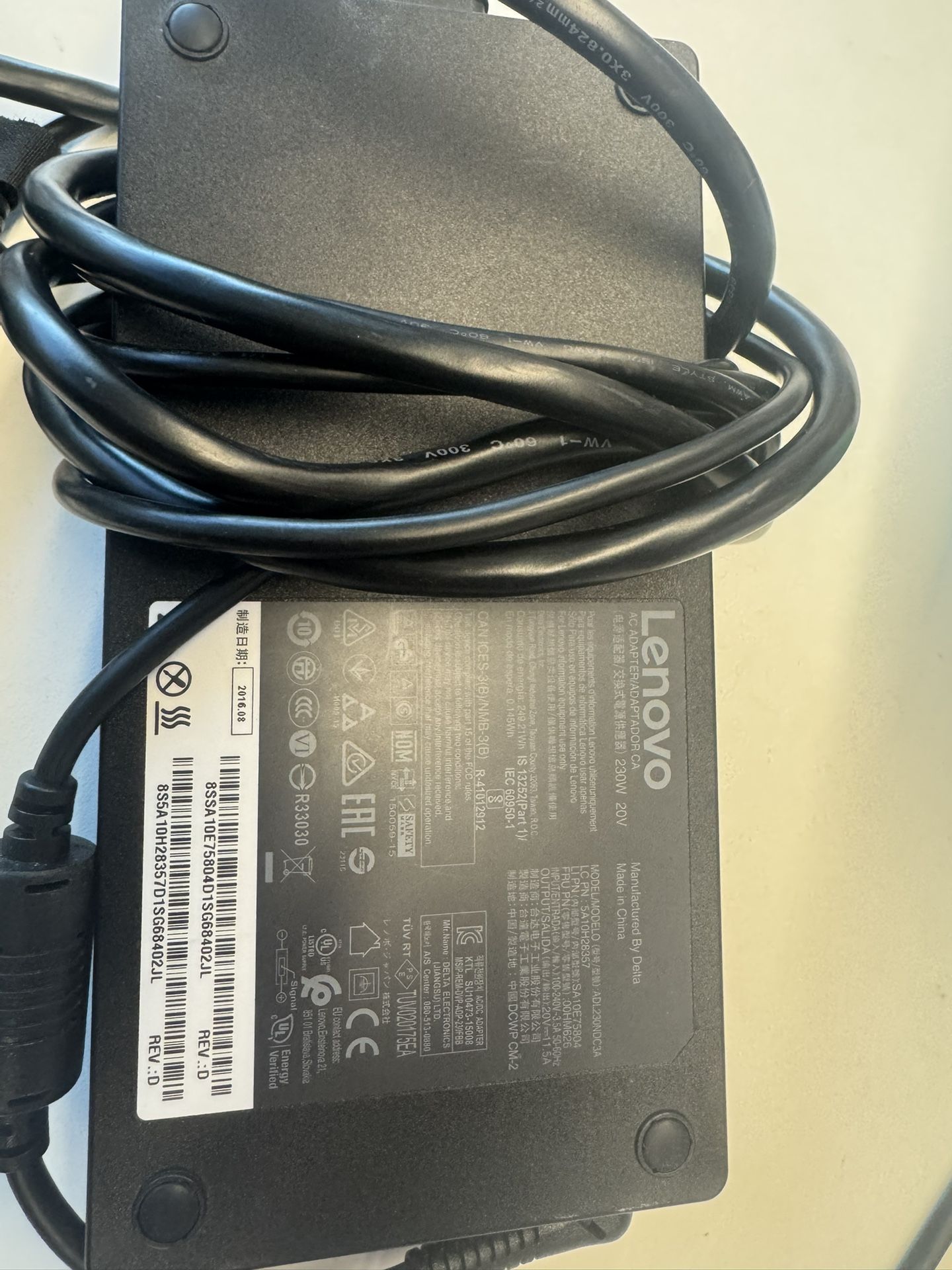 Lenovo 230W AC Adapter(UL)