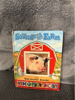 Sounds on the farm with real animal sounds book