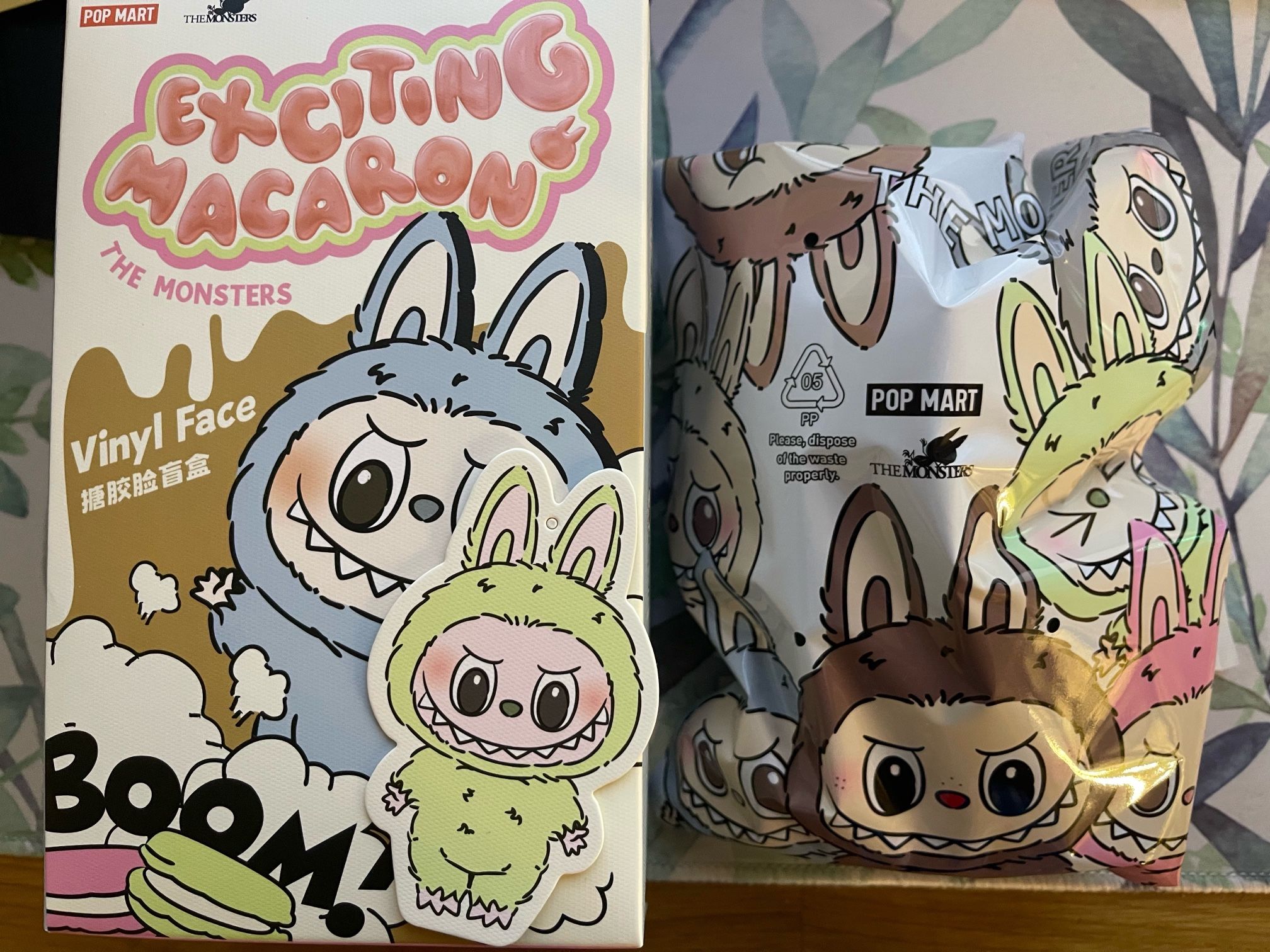 Labubu - Exciting Macaron - Green Grape