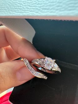 pandora wedding ring + band