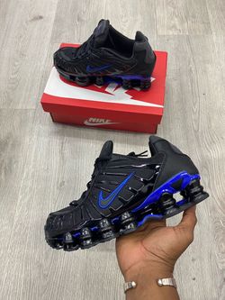 Nike Shox TL Black Blue Sneakers