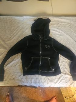 True religion black female sweater