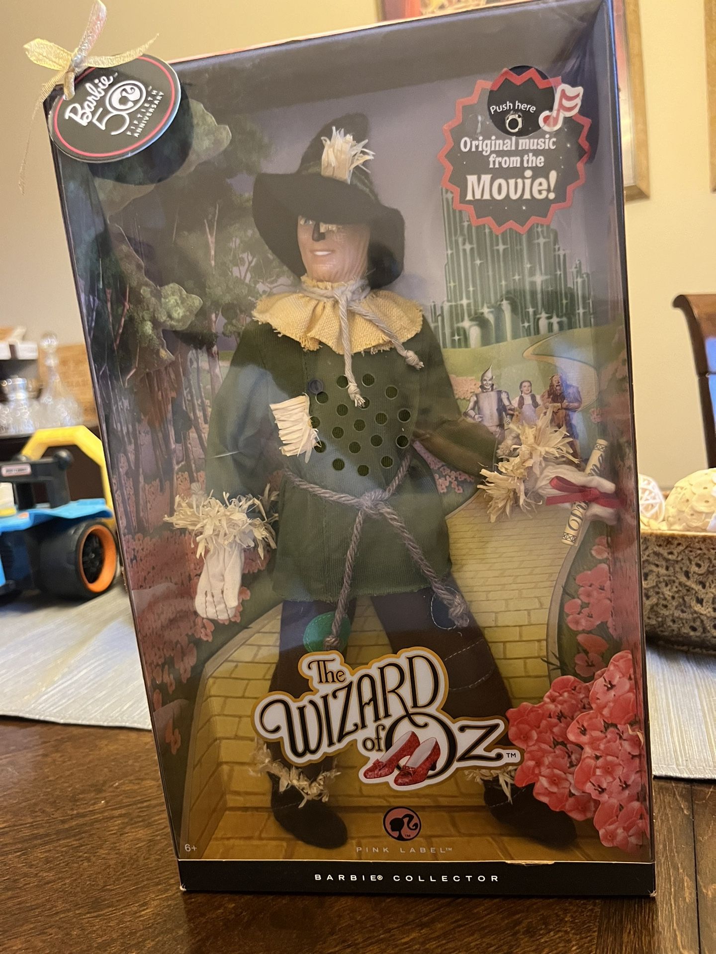 50th Anniversary Wicked Witch, Scarecrow and the Tin Man: Wizard of Oz collectible Barbie