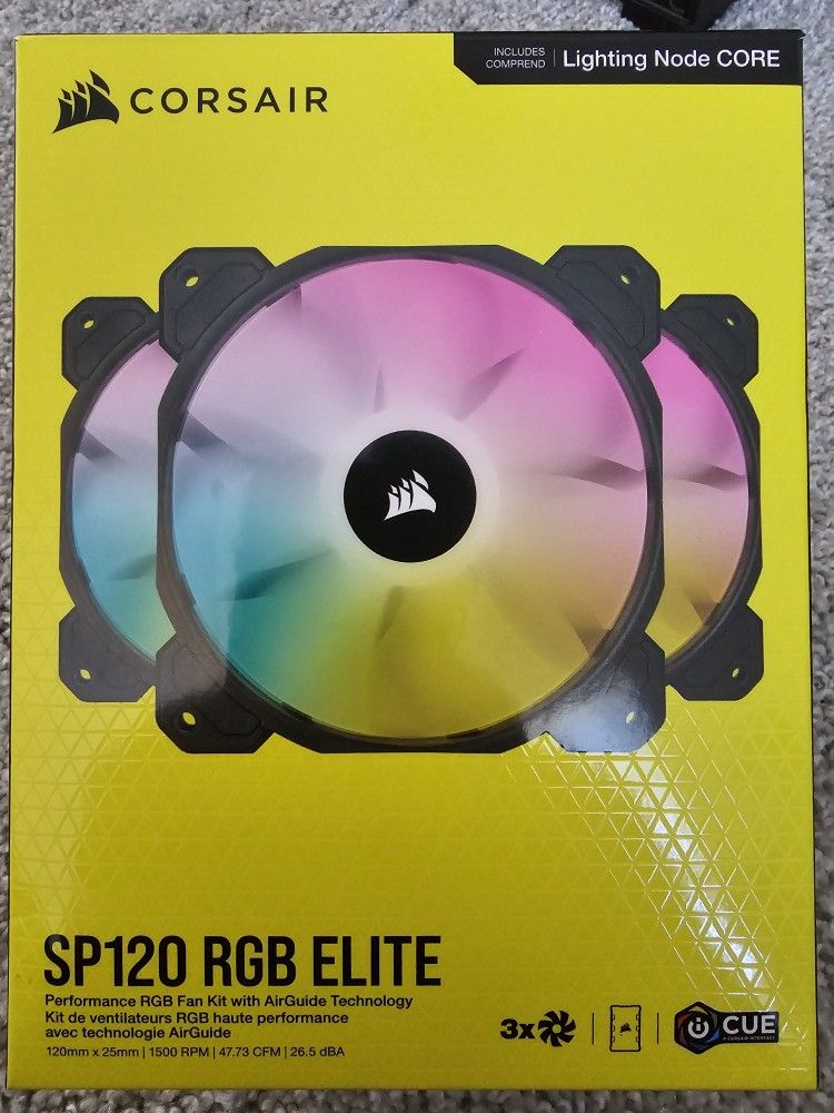 Corsair SP120 RGB Elite Kit