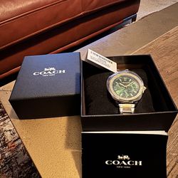 Coach Watch - Green Dial 