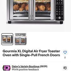 Gourmia Air Fryer , Toaster , Oven - All In One 