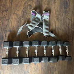 Weight set 10lbs-25lbs weight vest 