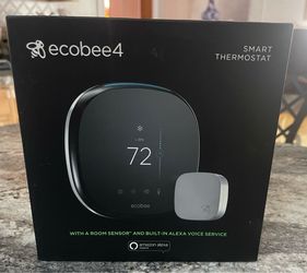 Ecobee4 Smart Thermostat with Room Sensor