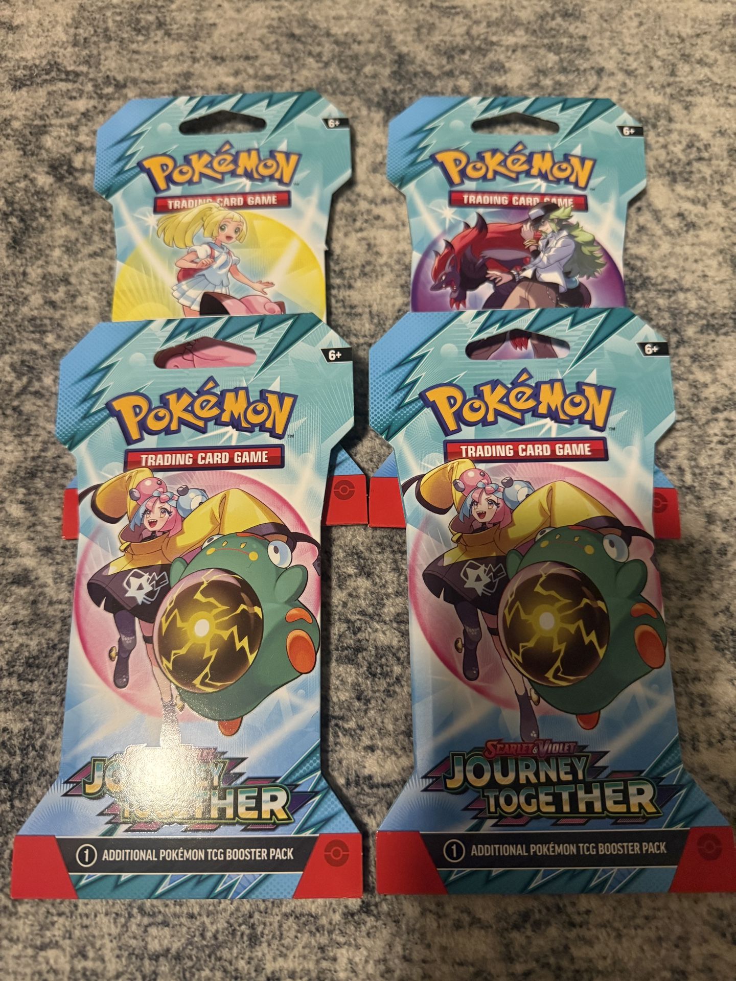 Pokemon Journey Together (4 Packs)