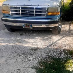 Truck For Sale  1996 For F150 XLT 4 New Tire  Double Gas Tank  Perfectly Working  6  Cylinder In Line 8 Foot Bed