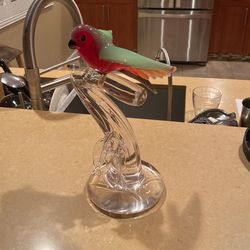 Hand Blown Glass Signed Piece Designer Carmmelion