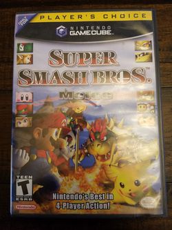 Super Smash Bros Melee. Nintendo Gamecube