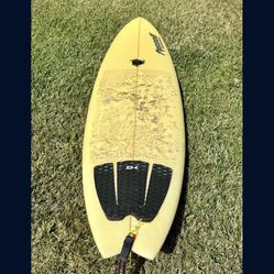 6’3” Fiberglass Russell Shortboard Surfboard