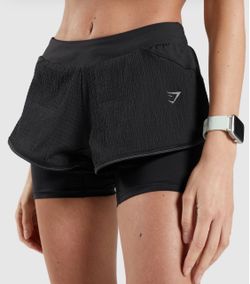 Gymshark Speed 2 in 1 Shorts Size XS