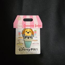 Disney Pin Character Scoops Lady & The Tramp