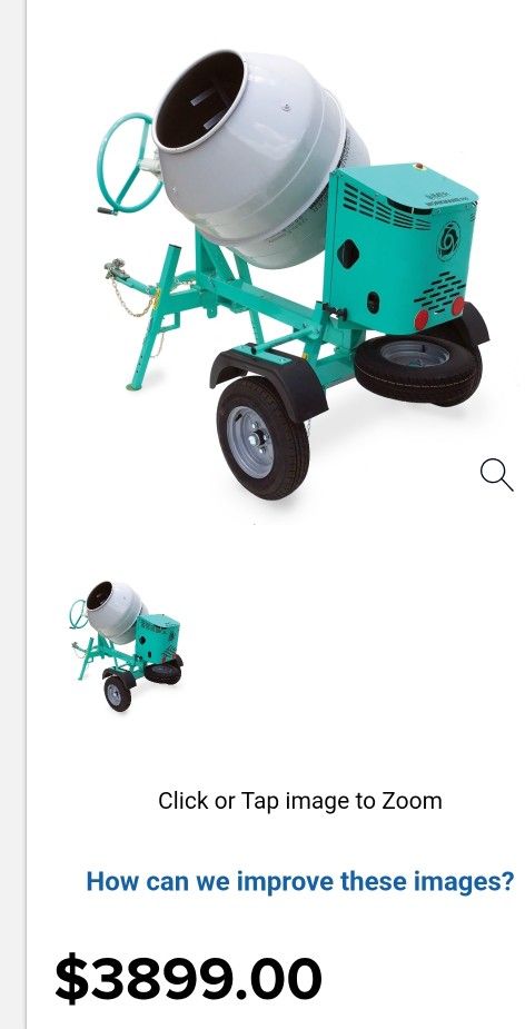 Used Cement Mixer 1500 OBO