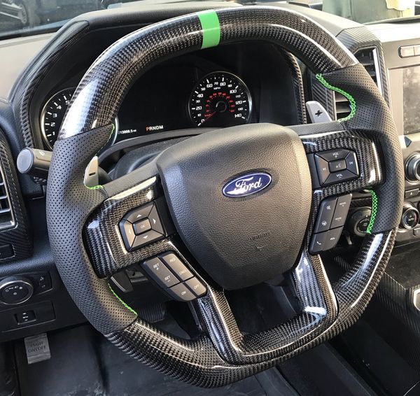 Ford Raptor Carbon fiber steering wheel for Sale in Glendale, AZ - OfferUp