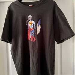 Supreme Dead Superman T-shirt XL Black Pre Owned