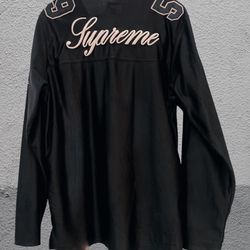 Supreme Long Sleeve Jersey In Black