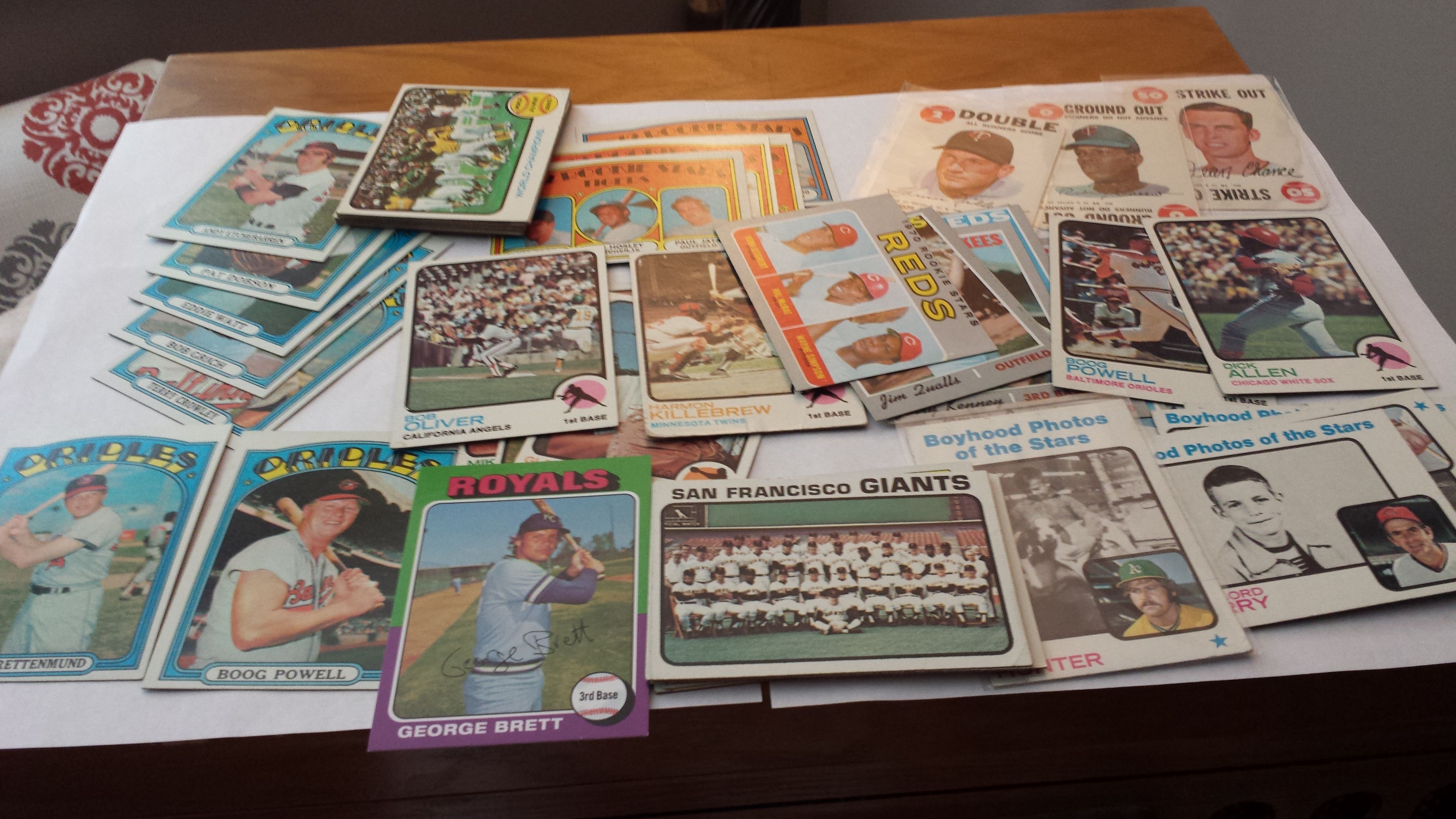 1970s Baseball Cards-450 Cnt