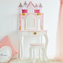Vanity And Dollhouse Castle