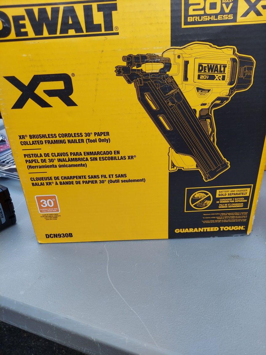 Dewalt Framing Gun 30' Xr ( Tool Only)