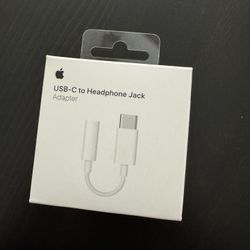 Apple USB-C to headphone Jack