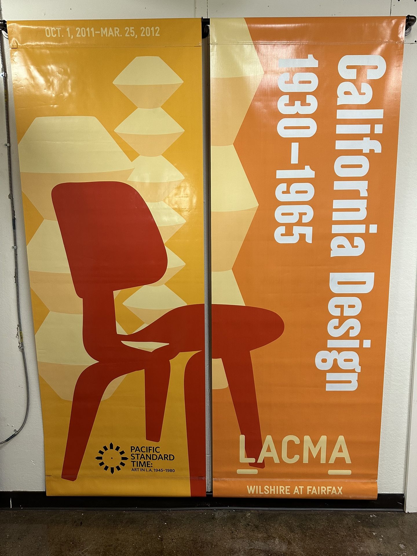 LACMA California Design Exhibition Banners