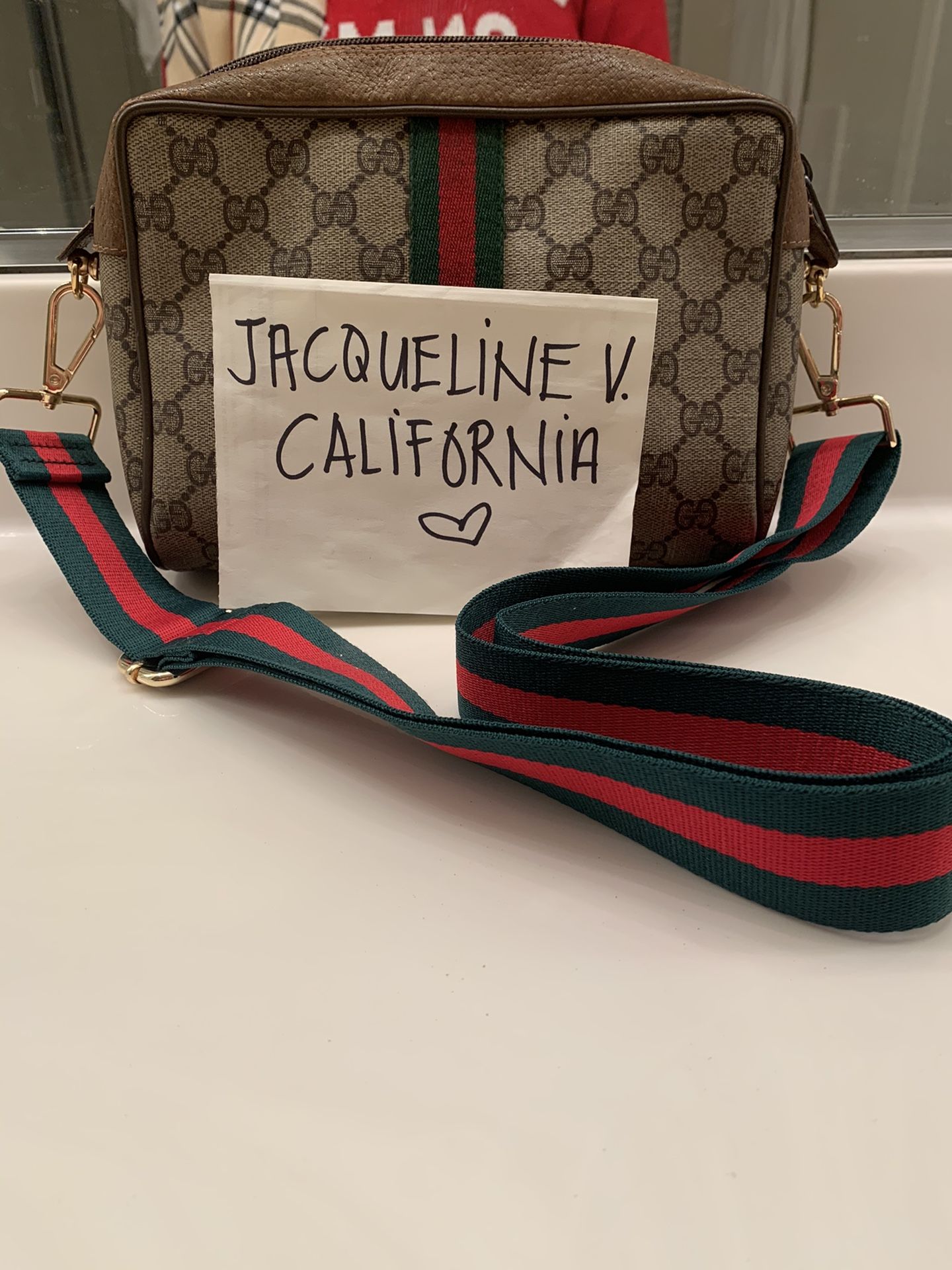 Authentic Gucci Sherryline pouch/crossbody bag