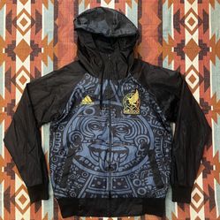 Mexico Nacional Team Full Zip Windbreaker Jacket Men’s Small/Medium