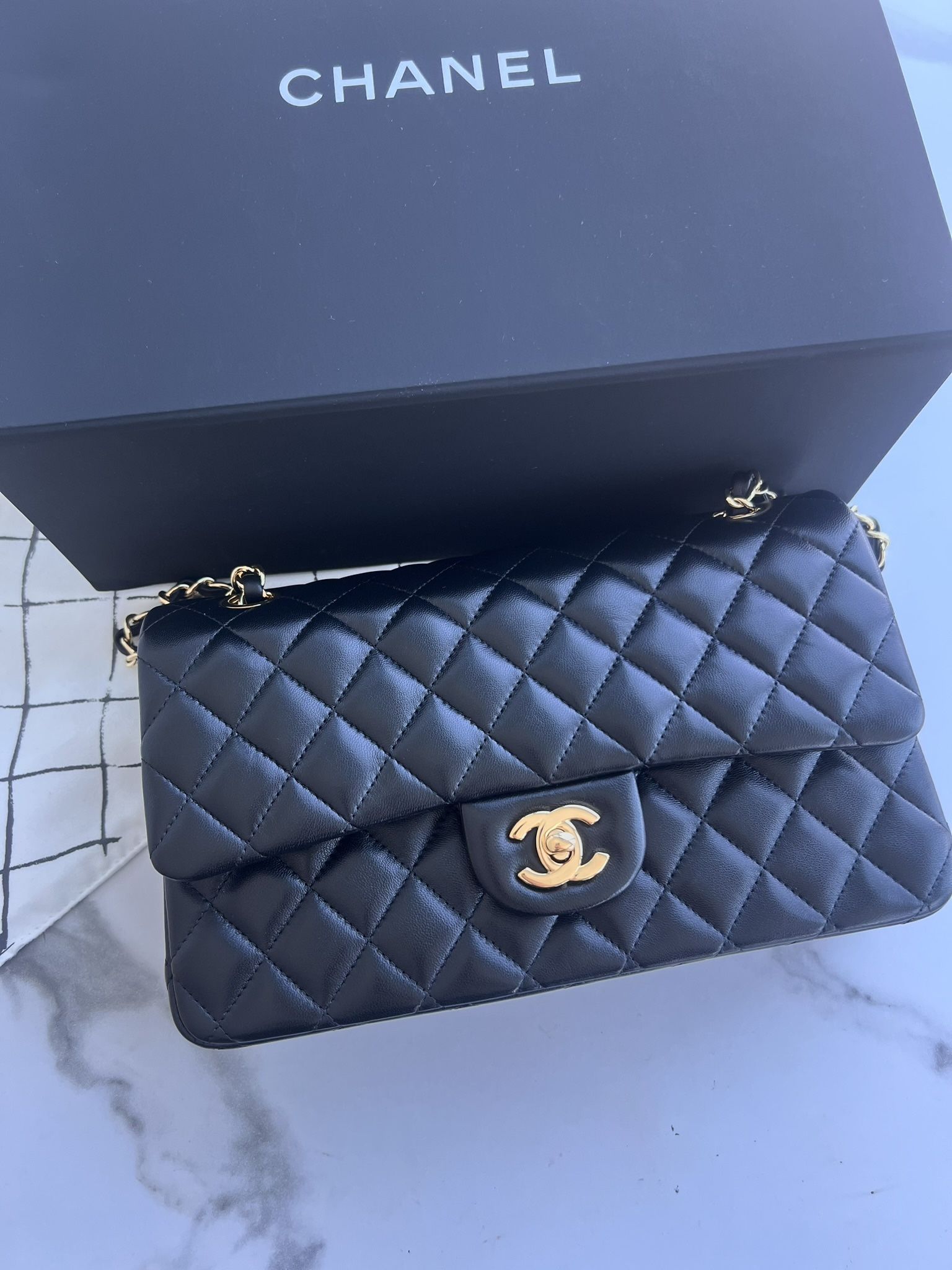 Chanel Classic Double Flap Lambskin Medium