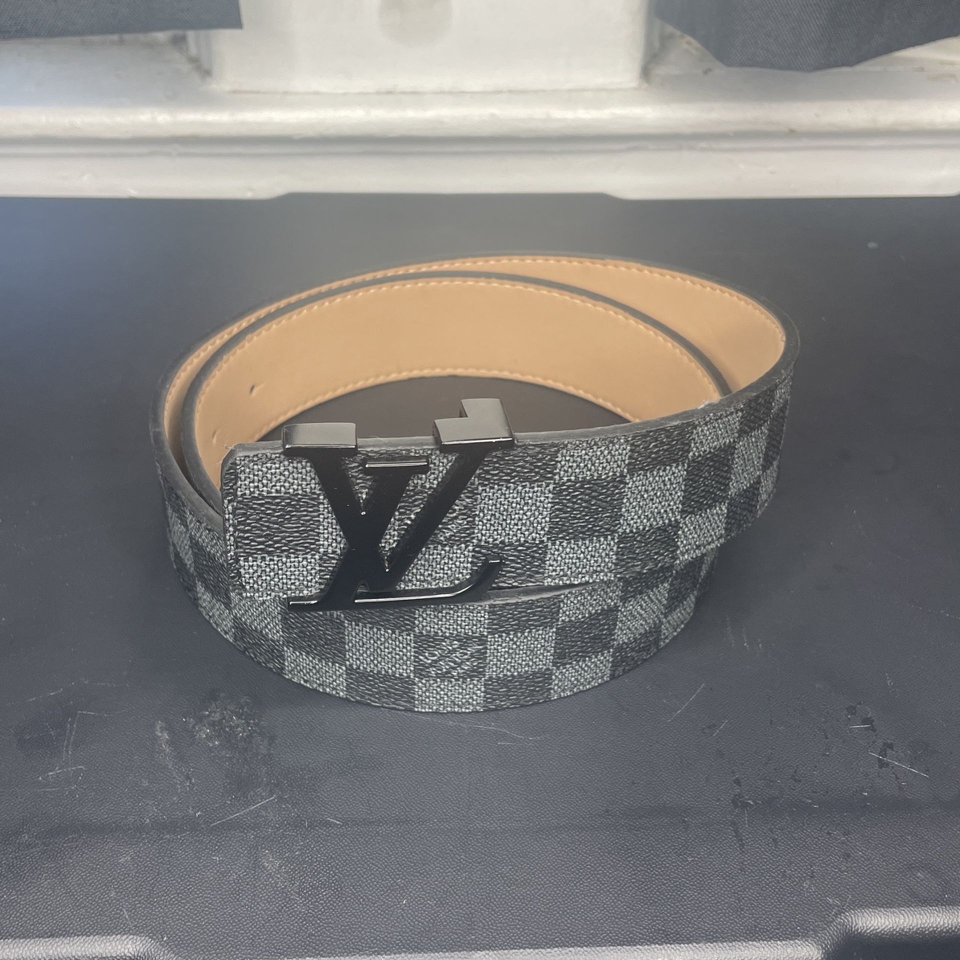 Black Louis Vuitton Belt
