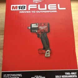 Milwaukee Brand New M18 Fuel Mid Torque Impact Wrench (2962-20) 