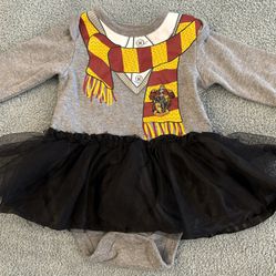 Harry Potter Girls Tutu One Piece Bodysuit- Size 0-3 Months. Great Condition